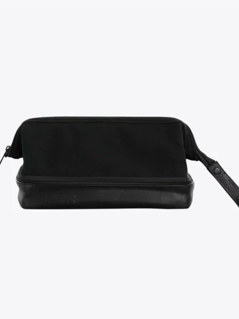 Beis Black Travel Dopp Kit Toiletry Bag